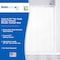 Kenney Mfg Twist & Fit No Tools Spring Tension Shower Curtain Rod, 36-63in, White KN609S/1V1 - alternate 7